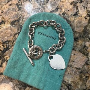 Tiffany & Co Toggle Heart Bracelet